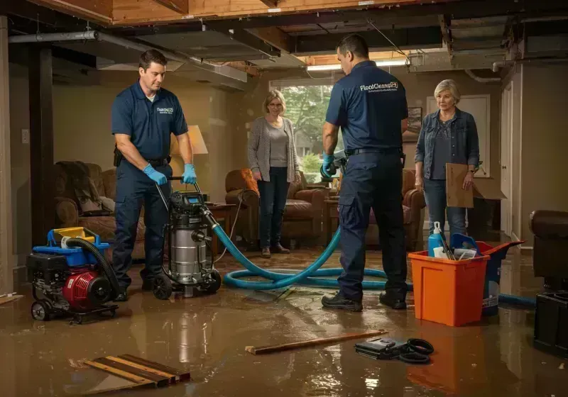 Basement Water Extraction and Removal Techniques process in Nutter Fort, WV